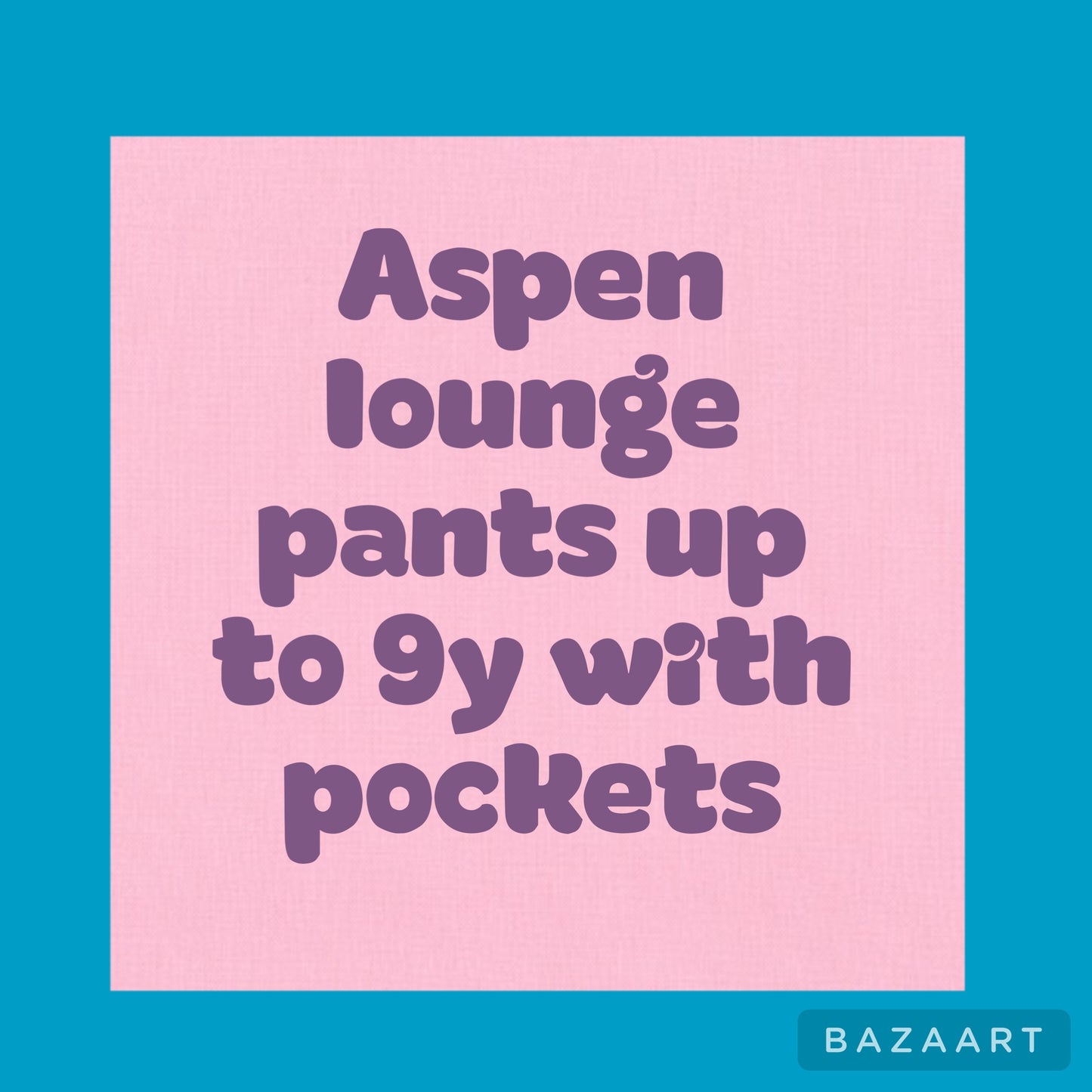 Aspen lounge pants with pockets
