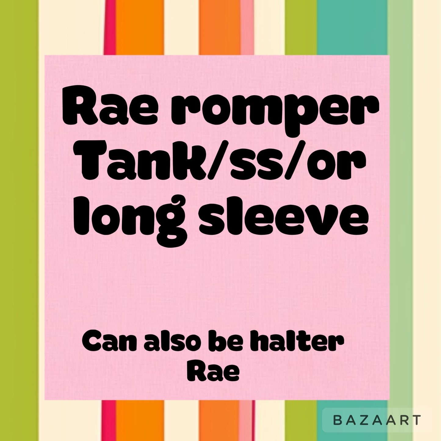 Rae romper up to 4T