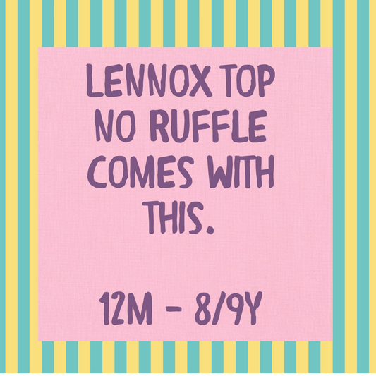 Lennox top 12m- 8/9y