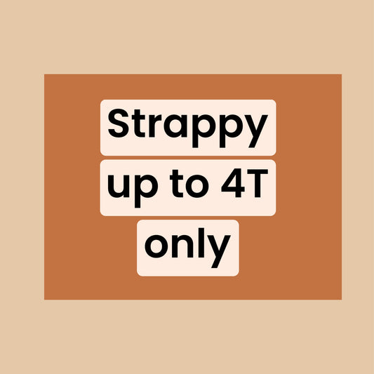 strappy romper up 4t runs 1-2 sizes big