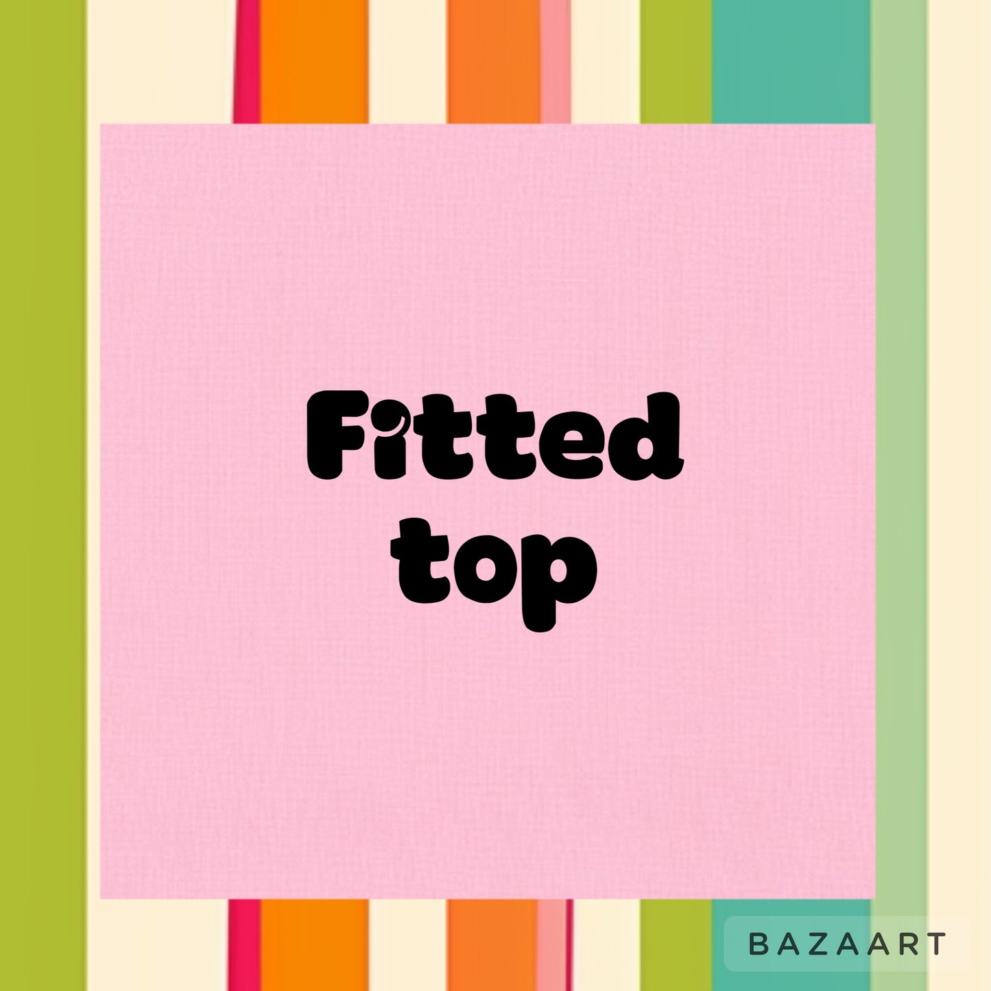 short or long sleeve fitted top