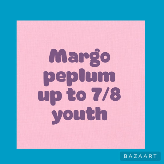 Margo peplum short/long sleeve only