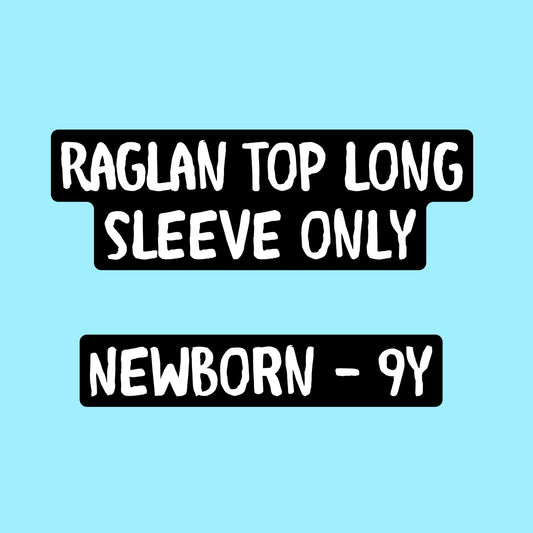 raglan pj top nb-9y