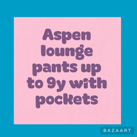 Aspen lounge pants with pockets