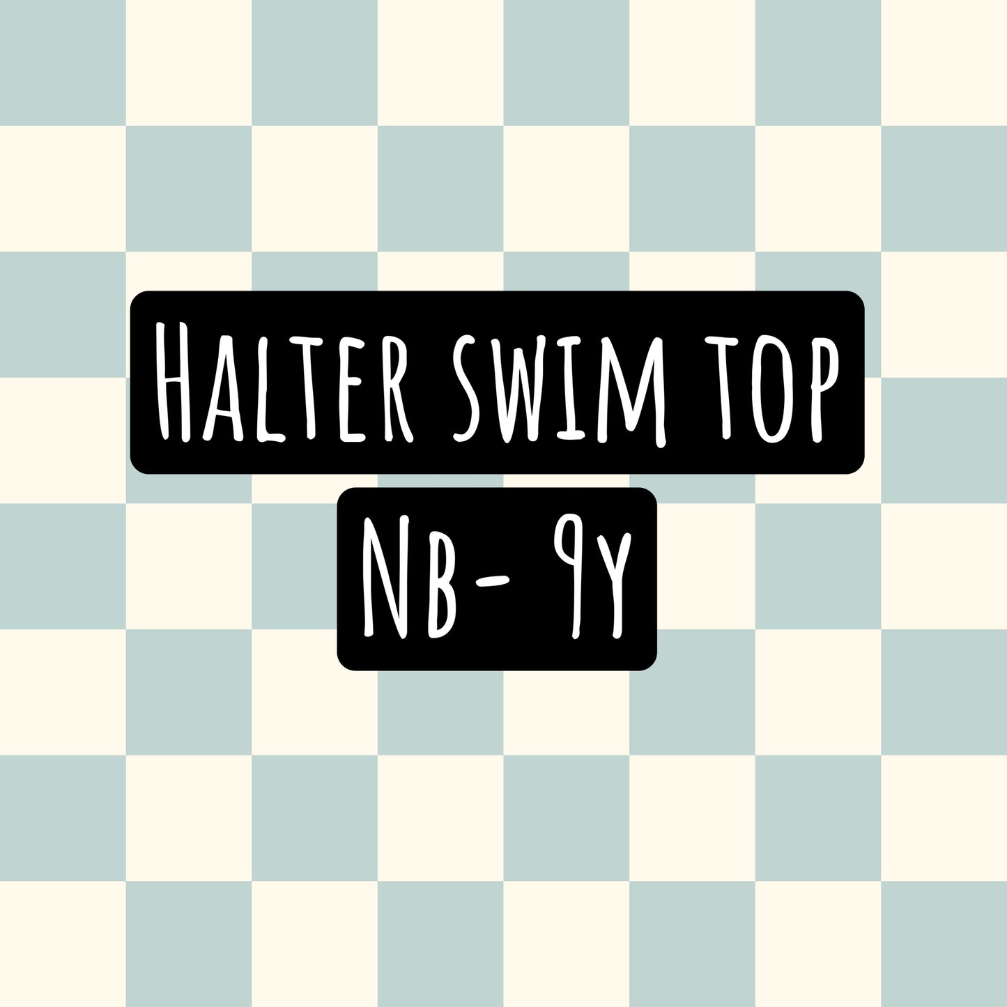 halter swim top nb-9y