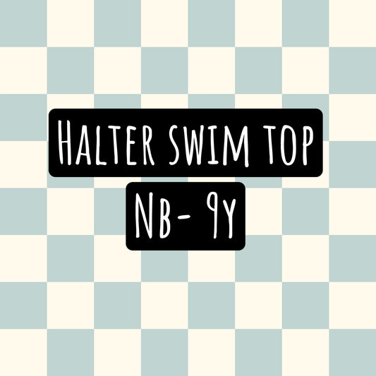 halter swim top nb-9y