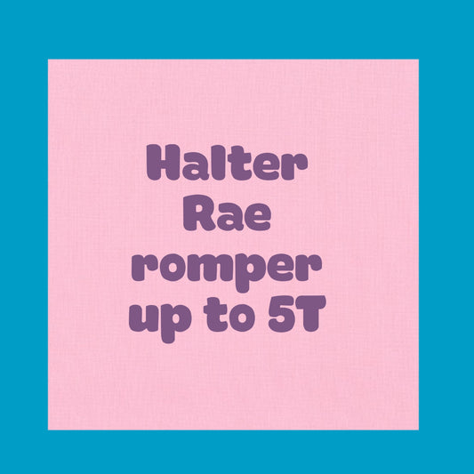 Halter Rae romper up to 5t