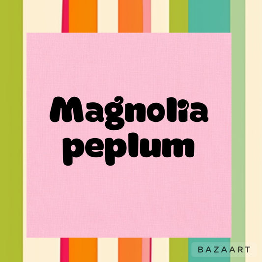 magnolia peplum short/long sleeve