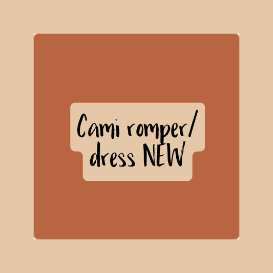 cami romper /shorts/dress/or pants up to 7y